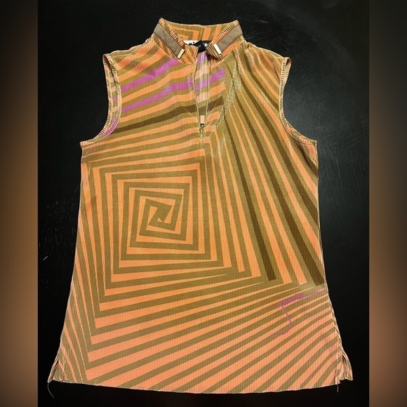 jamie sadock Tops - JAMIE SADOCK COLORFUL GOLF SHIRT SIZE M